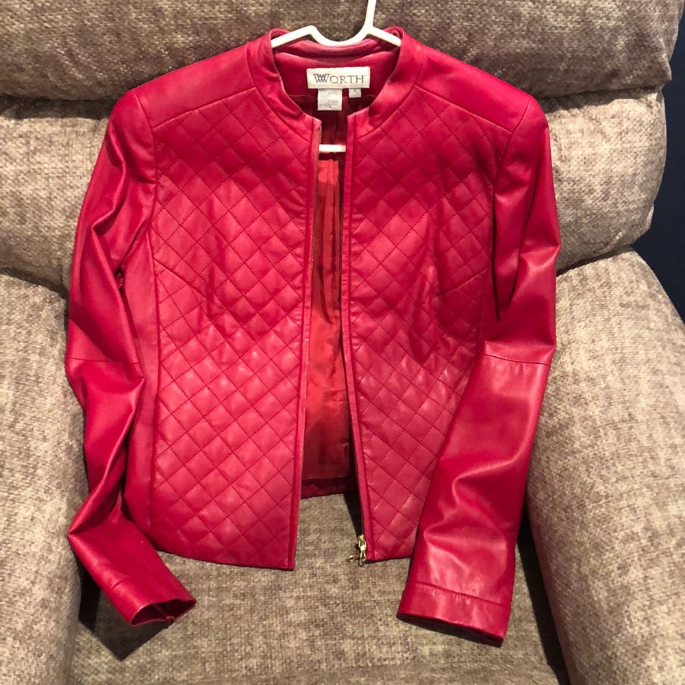 Leather jacket